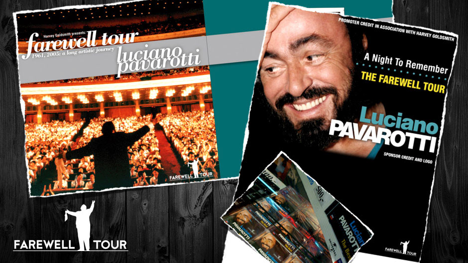Luciano Pavarotti - The farewell Tour - Booklet
