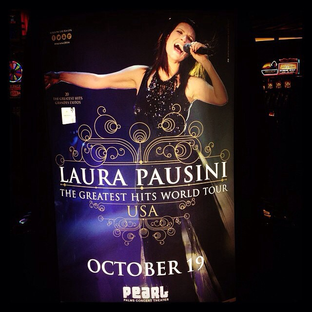Laura Pausini a Las Vegas