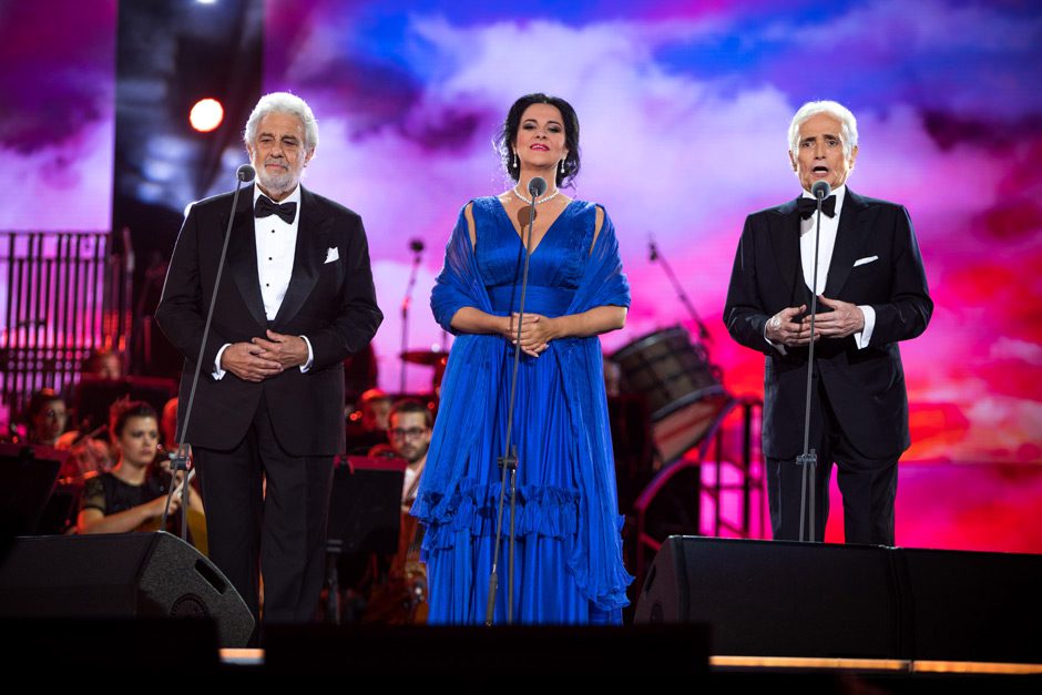 Pavarotti 10th anniversary - Jose Carreras, Placido Domingo, Angela Gheorghiu