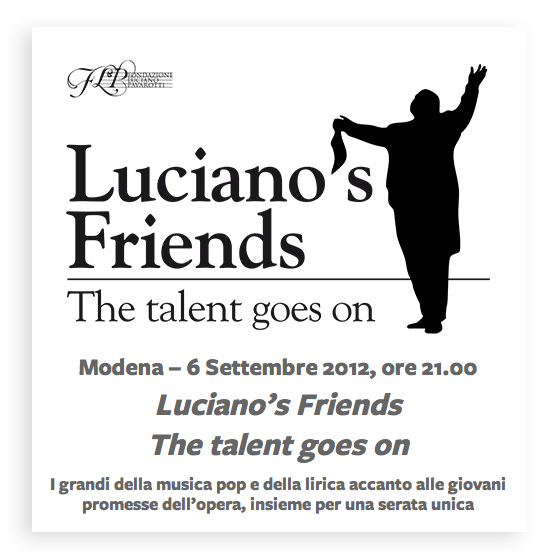 Luciano Pavarotti concert "Luciano's friends"